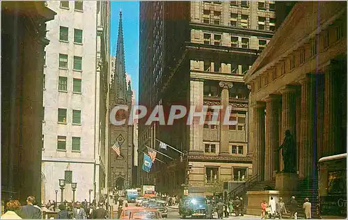 Moderne Karte Wall Street New York