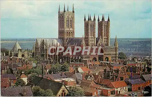 Cartes postales moderne Lincoln Cathedral