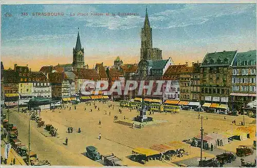 Cartes postales Strasbourg La Place Kleber
