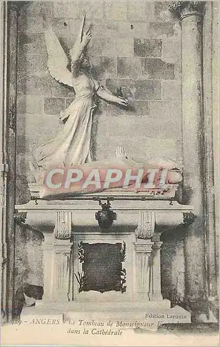Cartes postales Angers Le Tombeau de Monseigneur dans la Cathedrale