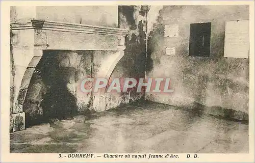 Cartes postales Domremy Chambre ou Naquit Jeanne d'Arc