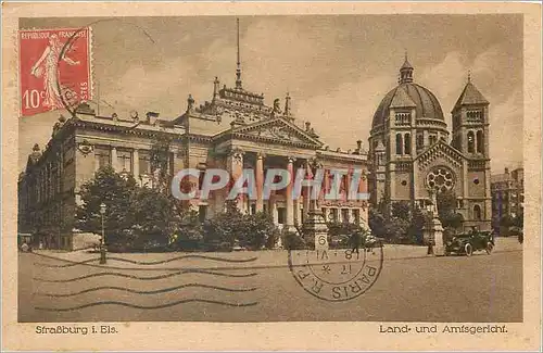 Cartes postales Strasburg i Els Land und Amfsgericht