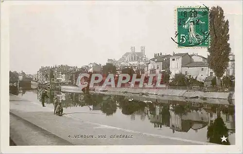 Cartes postales moderne Verdun vue Generale Peche
