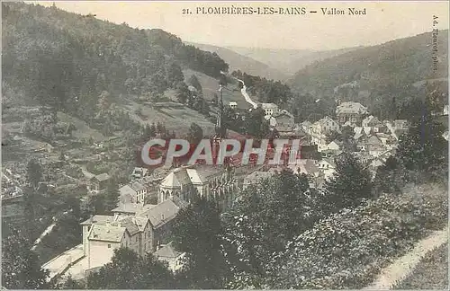 Ansichtskarte AK Plombieres les Bains Vallon Nord