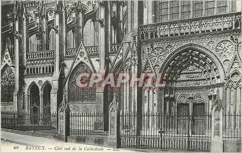 Cartes postales Bayeux Cote Sud de la Cathedrale