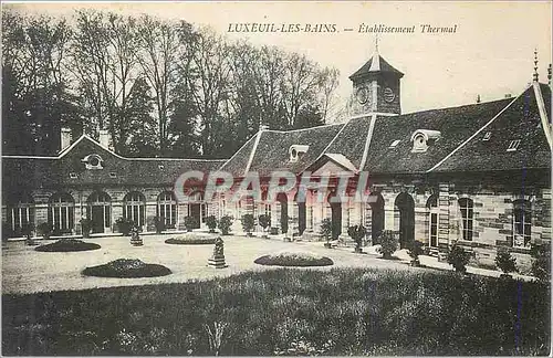 Cartes postales Luxeuil les Bains Etablisement Thermal