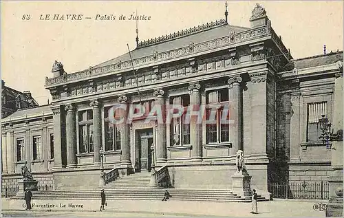 Cartes postales Le Havre Palais de Justice