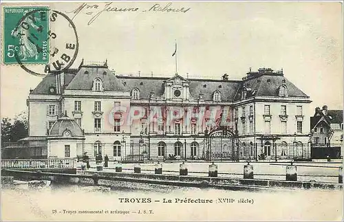 Cartes postales Troyes La Prefecture (XVIIIe Siecle)