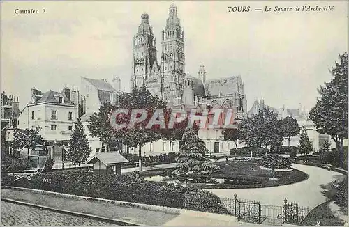 Ansichtskarte AK Tours Le Square de l'Archeveche