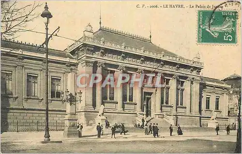 Cartes postales Le Havre Palais de Justice