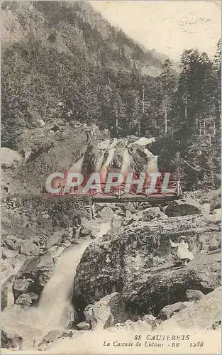 Cartes postales Cauterets la Cascade de Lutour