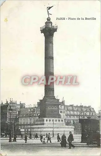 Cartes postales Paris Place de la Bastille