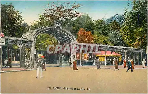 Cartes postales Vichy Galeries Couvertes