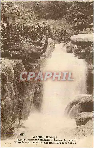 Cartes postales La Creuse Pittoresque St Martin Chateau