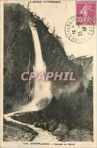 Cartes postales Aigueblanche La Savoie Pittoresque Cascade du Morel