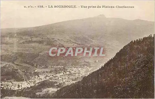 Cartes postales La Bourboule Vue Prise du Plateau Chaulannes
