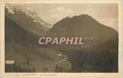 Cartes postales Champery le Grand Paradis