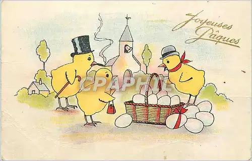 Cartes postales Joyeuses Paques
