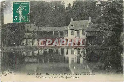 Ansichtskarte AK Versailles Hameau du Petit Trianon Maison de la Reine