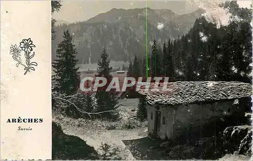 Cartes postales moderne Areches Savoie Alt 1080 m La Chapelle et Le Cirque Saint Guerin (alt 1544 m)