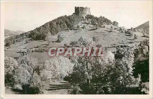 Moderne Karte Murols (P de D) Les Ruines du Chateau Feodal