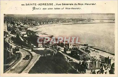 Cartes postales moderne Sainte Adresse Vue Generale du Nice Havrais