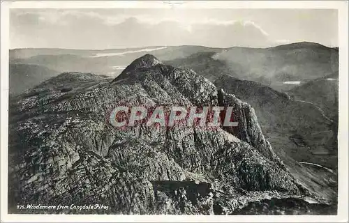 Cartes postales moderne Windermer from Langdale Pikos