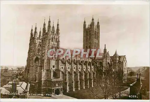 Cartes postales Canterbury Cathedral From S W