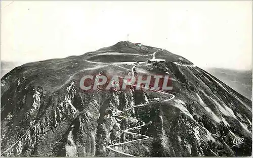 Cartes postales moderne Puy de Dome (alt 1465 m) La Voie Romaine au Sommet Vue d'Avion