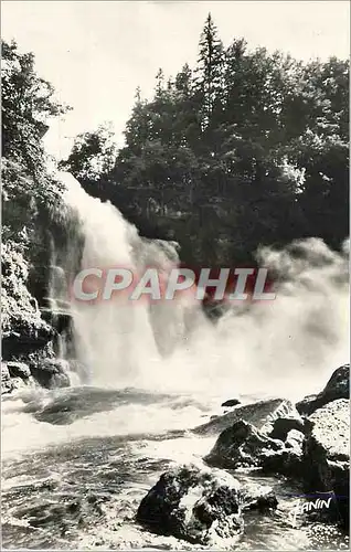 Moderne Karte Villers le Lac Frontiere Franco Suisse Le Saut du Doubs Hauteurs 27 m