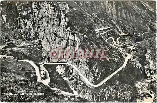 Cartes postales moderne Teufelsbrucke mit Gotthard