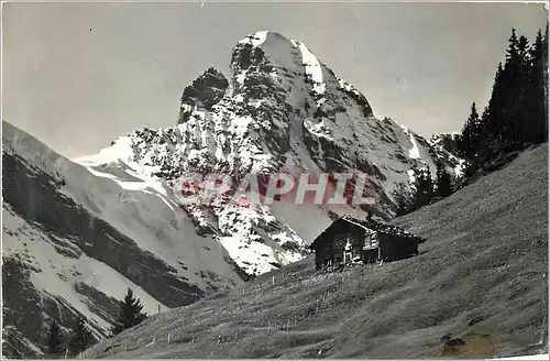 Moderne Karte Murren Das Gspaltenhorn