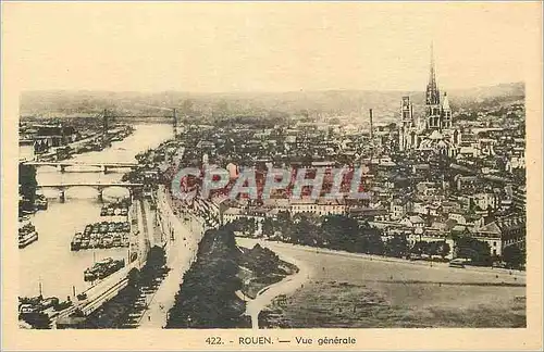 Cartes postales Rouen Vue Generale
