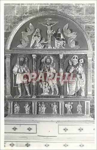 Cartes postales moderne Sollies Ville (Var) L'Eglise Retable du XIIIe Siecle