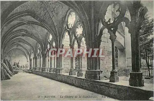 Cartes postales Noyon Le Cloitre de la Cathedrale