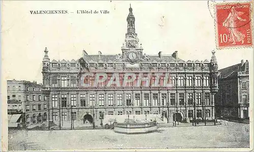 Cartes postales Valenciennes L'Hotel de Ville