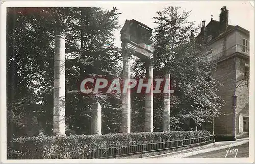 Cartes postales moderne Besancon (Doubs) Square Castan Ruines du Theatre Romain