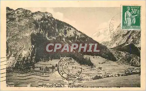 Cartes postales Pralognan Vue Generale sur la Vanoise