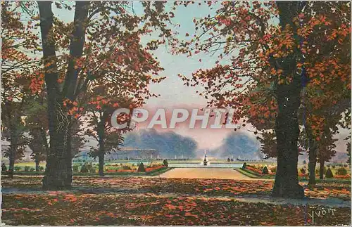 Cartes postales Fontainebleau (S et M) La Douce France Les Jardins du Palais Le Parterre