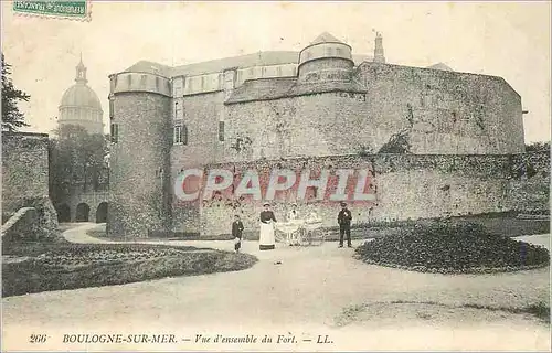Cartes postales Boulogne sur Mer Vue d'Ensemble du Fort Landeau
