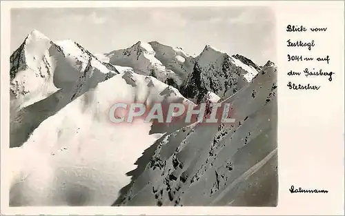 Moderne Karte Blick vom Festkogl 3041 m auf den Saisberg Sletscher