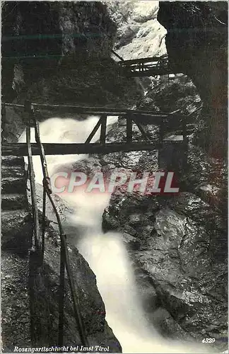 Moderne Karte Tirol Rosengartenlschlucht