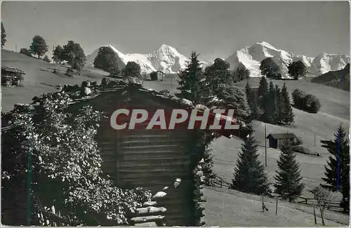 Cartes postales moderne Munch u Jungfrau Beatenberg Amisbuhl Eiger