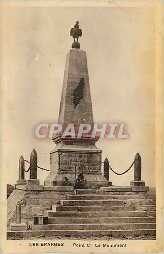 Cartes postales moderne Les Epargnes Point C Le Monument