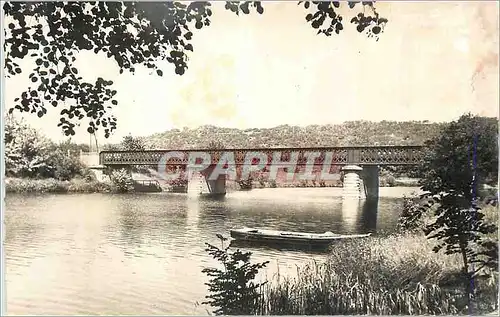 Moderne Karte Vermenton (yonne) Les Bords de la Cure