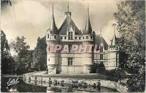 Moderne Karte Le Chateau d'Azay le Rideau Facade Orientale East Front