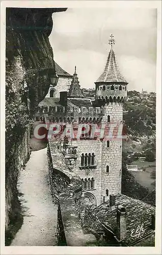 Cartes postales moderne Rocamadour Lot Le Chemin de Rande Vue prise de la Maison de Marie