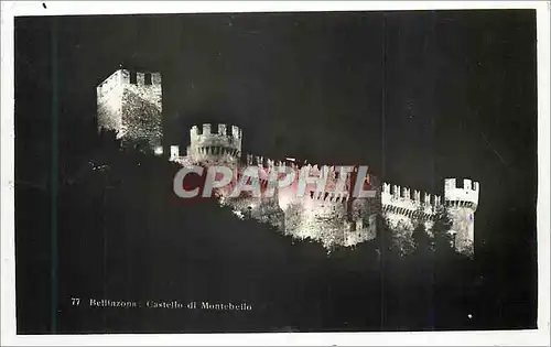 Cartes postales moderne Bellinzona Castello di Montebello