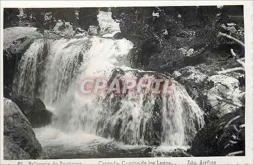 Moderne Karte Cascada Camin de Los Lagos