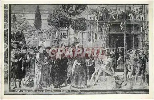 Cartes postales moderne Pisa Composanto (Parte Sinistra) Torre di Babele